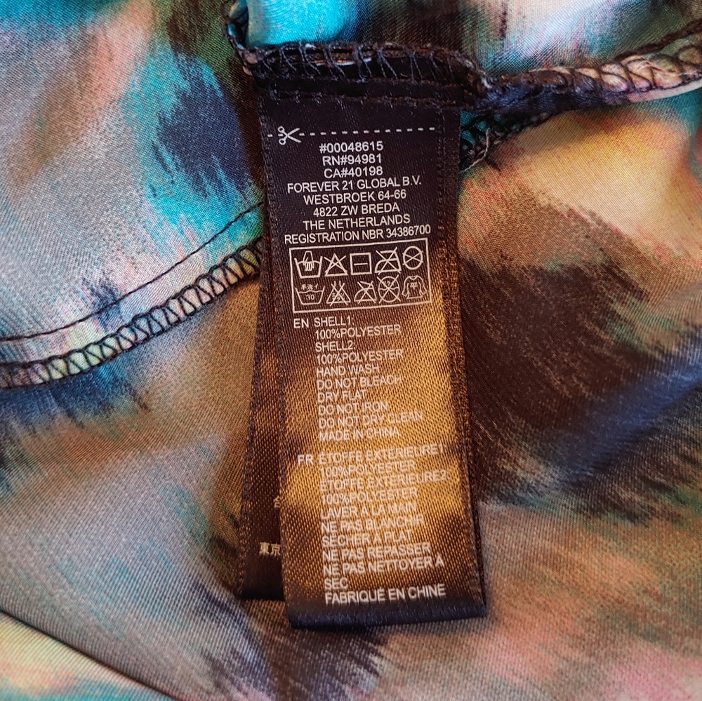 Forever 21 Pullover Boho Tunic Top Size Small - Picture 6 of 6